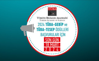 TÜBA-GEBİP ve TESEP Ödülleri için 2024 Yılı Başvuruları Başladı